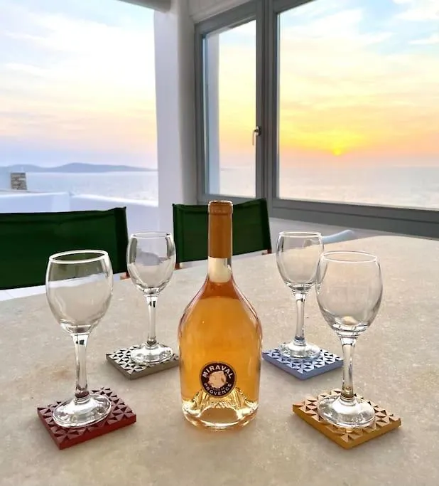Nyaraló Lalu Mykonos - Sunset Villa - 3 Ensuite Br, 140Sqm, 2022 Renovated Mykonos Town Görögország